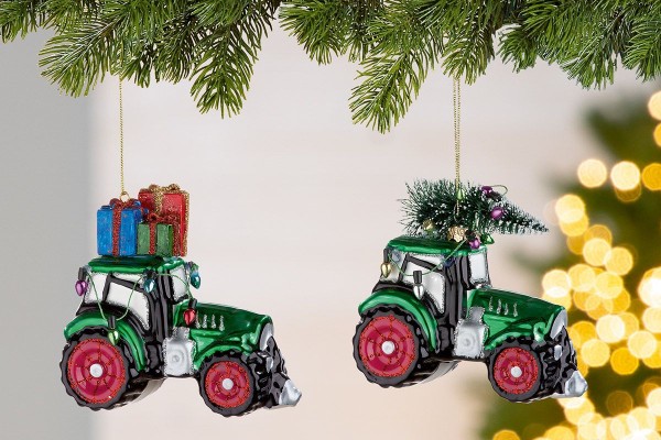 Baumschmuck Traktor 