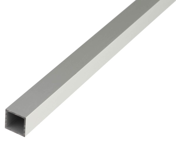 Aluminium-Vierkantrohr 20 x 20 x 1,5 mm - 1 m