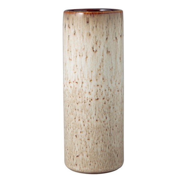 Vase 7,5 x 20 cm Cylinder Lave Home beige