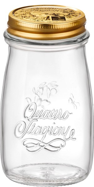 Flasche 200 ml mit Deckel "Quattro Stagioni"