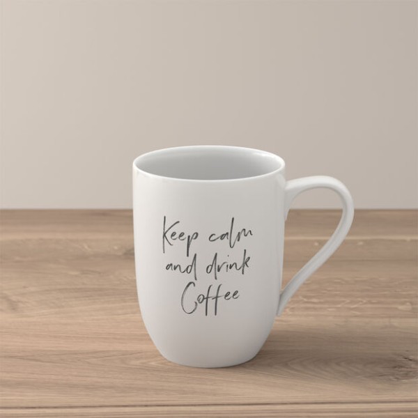 Becher mit Henkel "Keep Calm and drink Coffee"