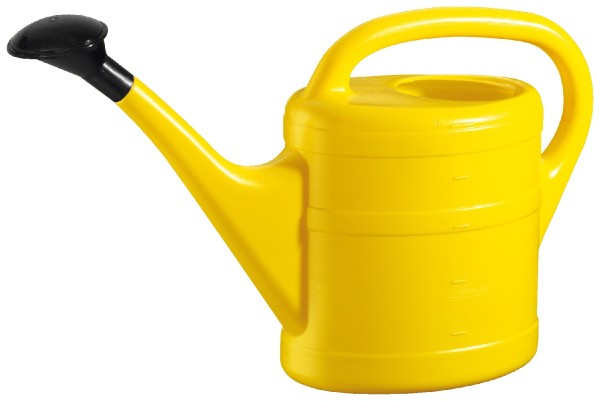 Gartengiesskanne 5 Liter Gelb
