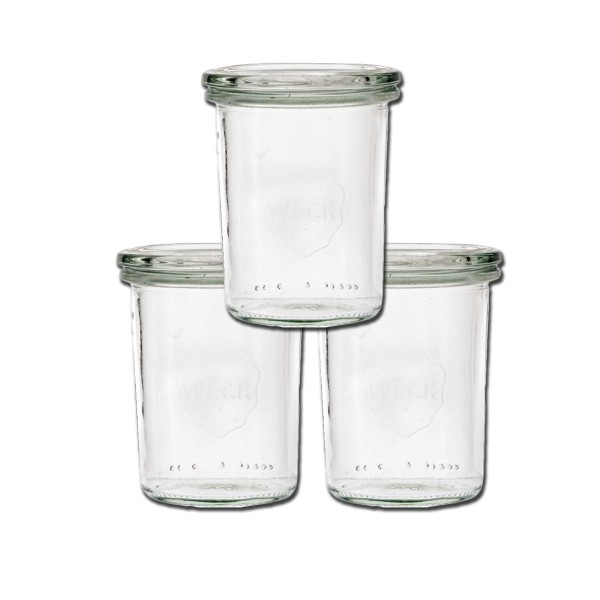 Einkochglas 160 ml mit Deckel "Einkochwelt" 3-teilig
