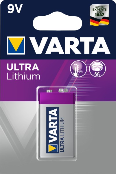 Batterie Ultra Lithium 9 V