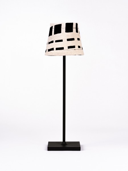 Lampenkleid Serie Design New York schwarz/weiß
