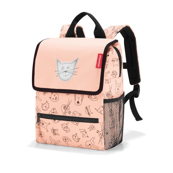 Backpack Kids cats & dogs rose 