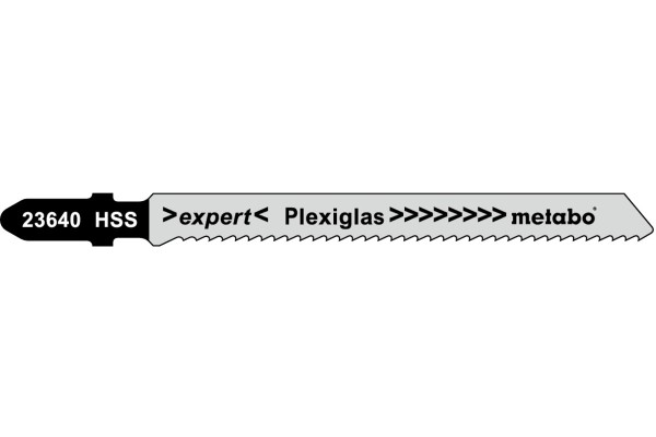 Stichsägeblatt "Plexiglas - Expert" 74 x 2,0 mm 5er-Set