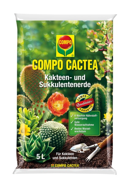 CACTEA Kakteen- und Sukkulentenerde 5 Liter