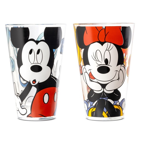 Trinkglas Mickey & Minnie
