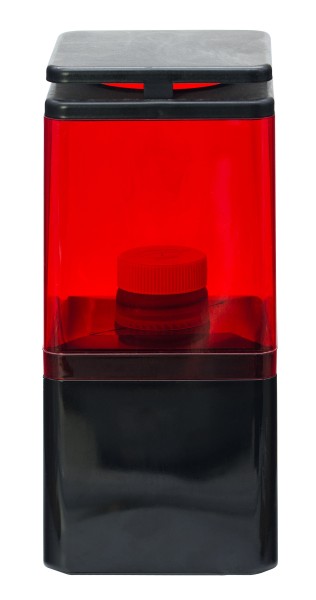 Grablicht "Olimp" 800ml mit Deckel rot 