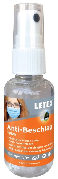 LETEX - Anti Beschlag Spray 50 ml 