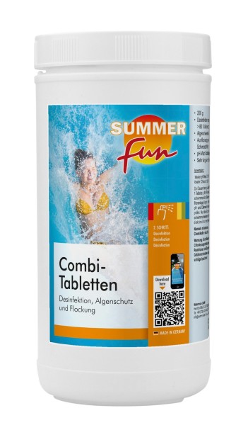 Combi-Tabletten 1,2 kg "Algen, Flock, Chlor"