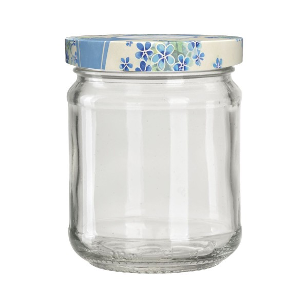 Einkochglas 212 ml "Mit Liebe blau" TO 63 6-teilig 