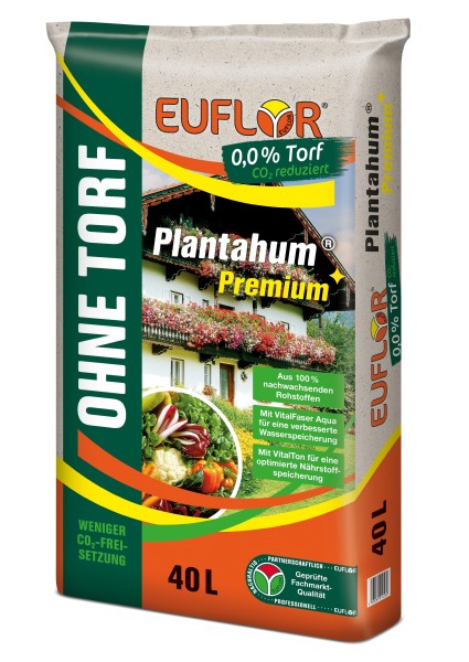 Euflor Plantahum Premium torffrei 40 Lt 