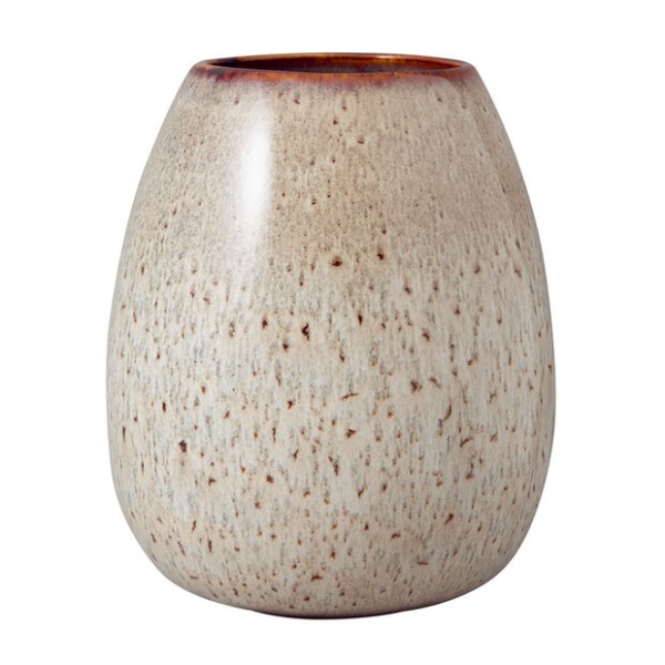 Vase 14,5 x 17,5 cm Lave Home Egg Shap beige