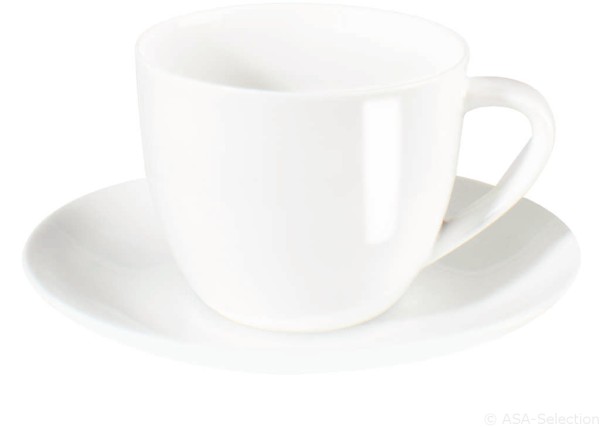 Cappuccino-Tassen mit Untere a´ Table 