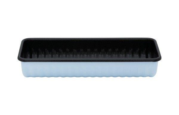 Rehrückenform 30 cm Backemaille blau