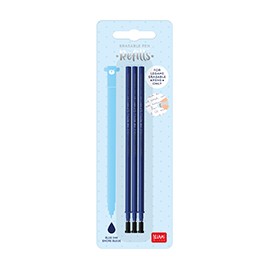 Refill für Gelstift löschbar 3 Stk. blau