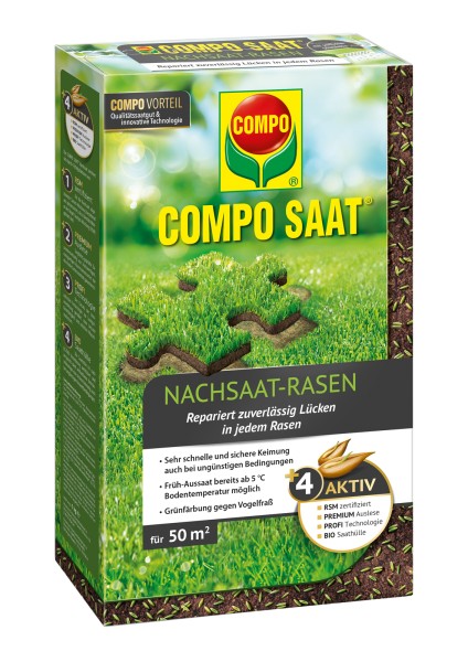 Nachsaat-Rasen 1,0 kg