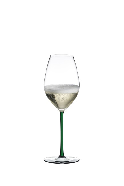 Champagner Glas Fatto A Mano grün