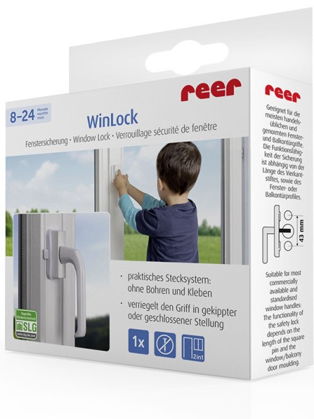 WinLock Fenster- und Balkontürsicherung Inhalt 1 Stk. 